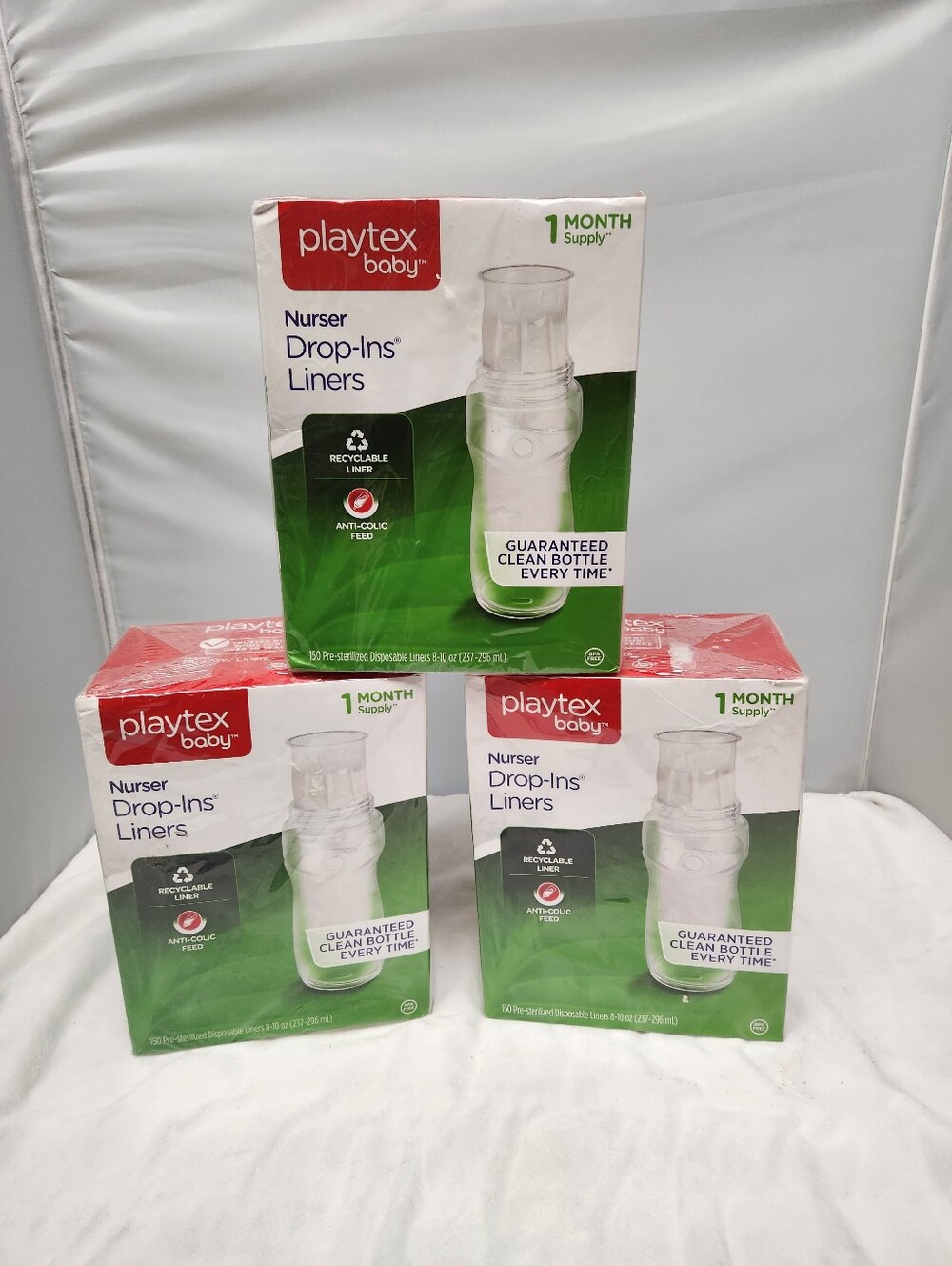 Playtex Baby Replacement Liners - White